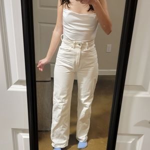 Vintage white jeans